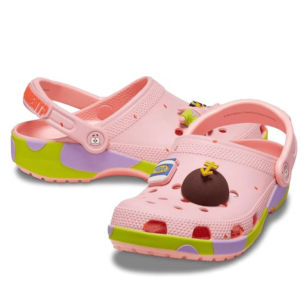 Classic Patrick Star Clogs